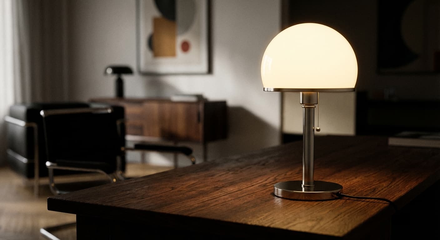 Die Bauhaus-Leuchte: Wilhelm Wagenfelds bahnbrechendes Leuchten-Design