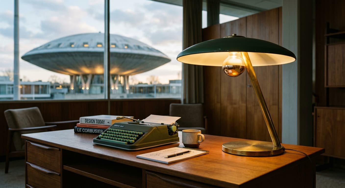Der Architekt der fliegenden Untertassen: Louis Kalff und die futuristische Design-Ära von Philips