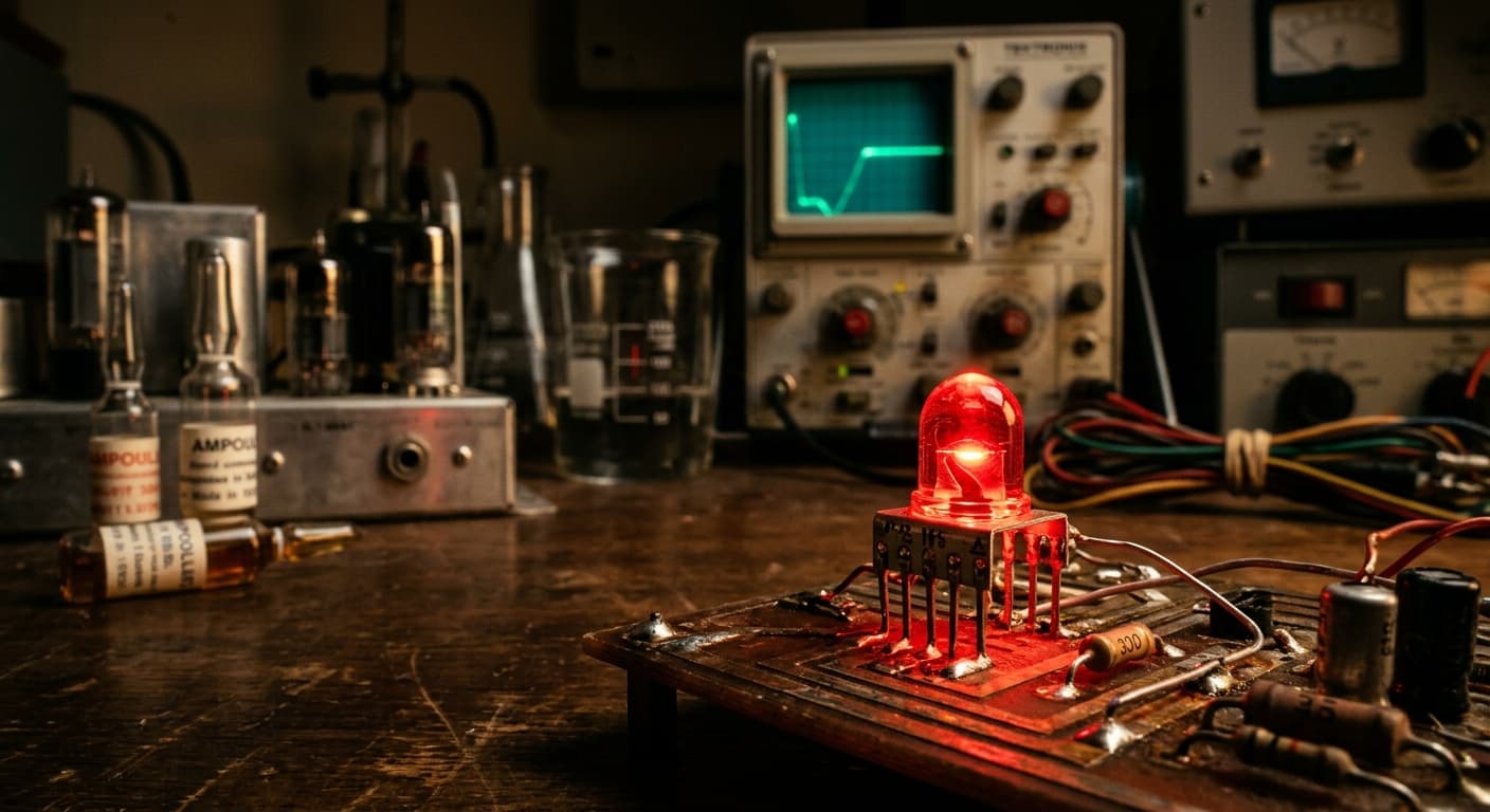 Das rote Leuchten der Zukunft: Nick Holonyak und die Geburt der LED