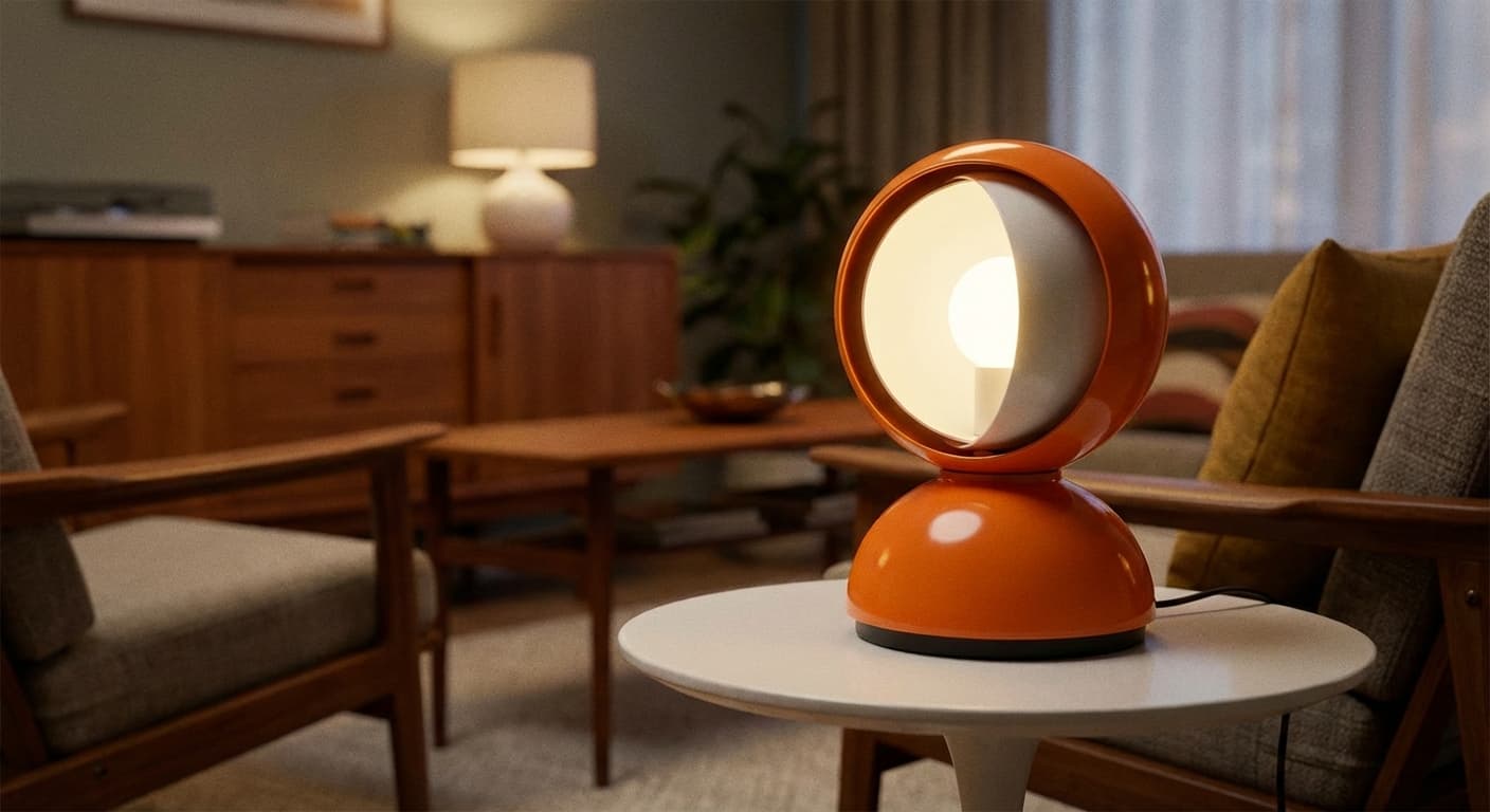 Der Mond auf dem Nachttisch: Vico Magistretti und die geniale Mechanik der Eclisse